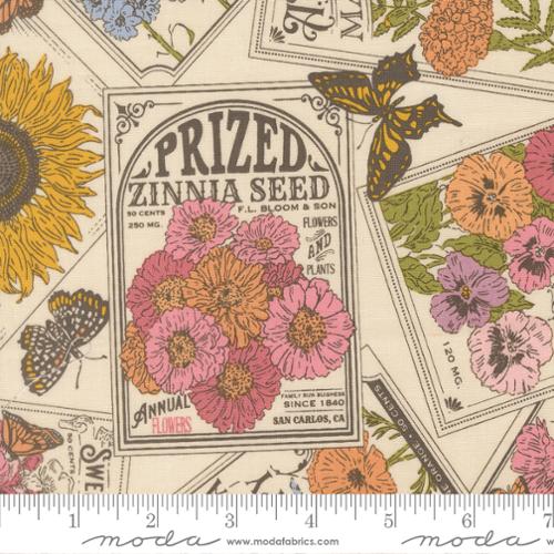 PRE - ORDER My Secret Garden by Stacy Lest Hsu - Cloud 20981 11 - Half Yard - July 2026 - Modern Fabric Shoppe