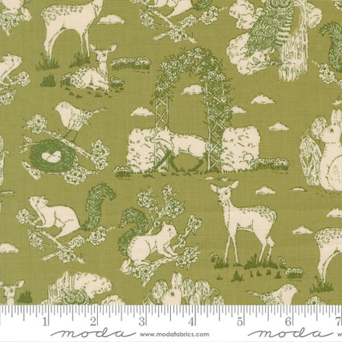 PRE - ORDER My Secret Garden by Stacy Lest Hsu - Grass 20983 18 - Half Yard - July 2026 - Modern Fabric Shoppe