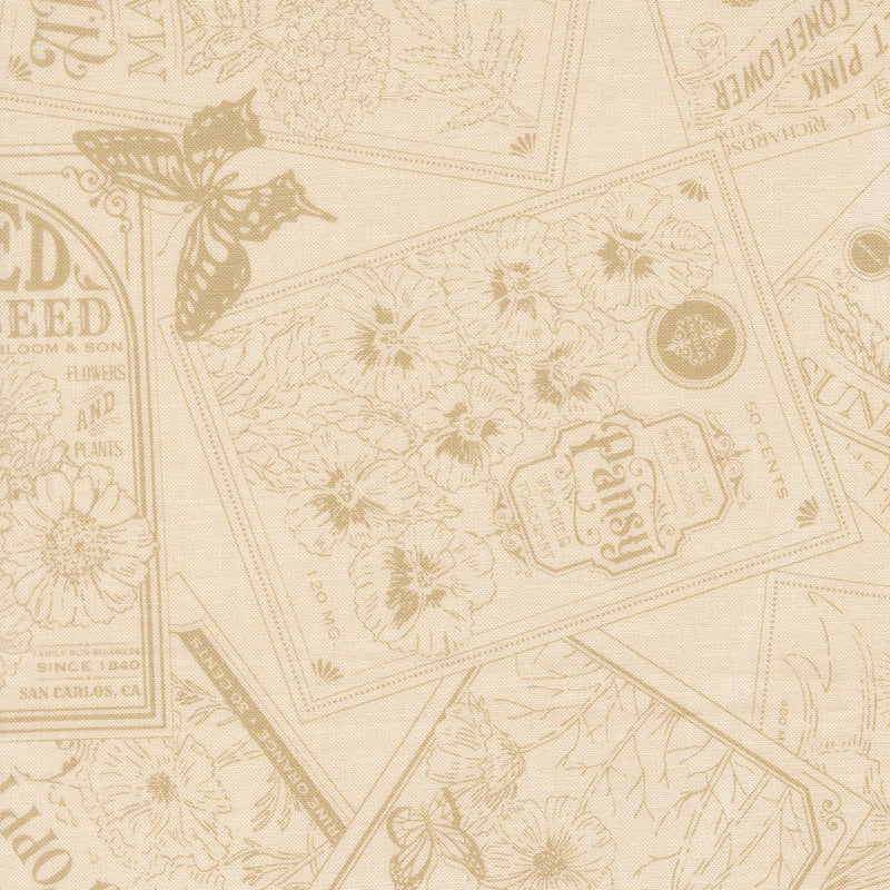 PRE - ORDER My Secret Garden by Stacy Lest Hsu - Natural 20981 31 - Half Yard - July 2026 - Modern Fabric Shoppe