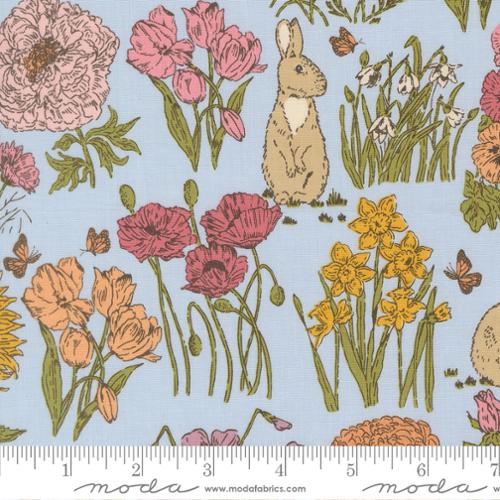 PRE - ORDER My Secret Garden by Stacy Lest Hsu - Sky 20982 20 - Half Yard - July 2026 - Modern Fabric Shoppe