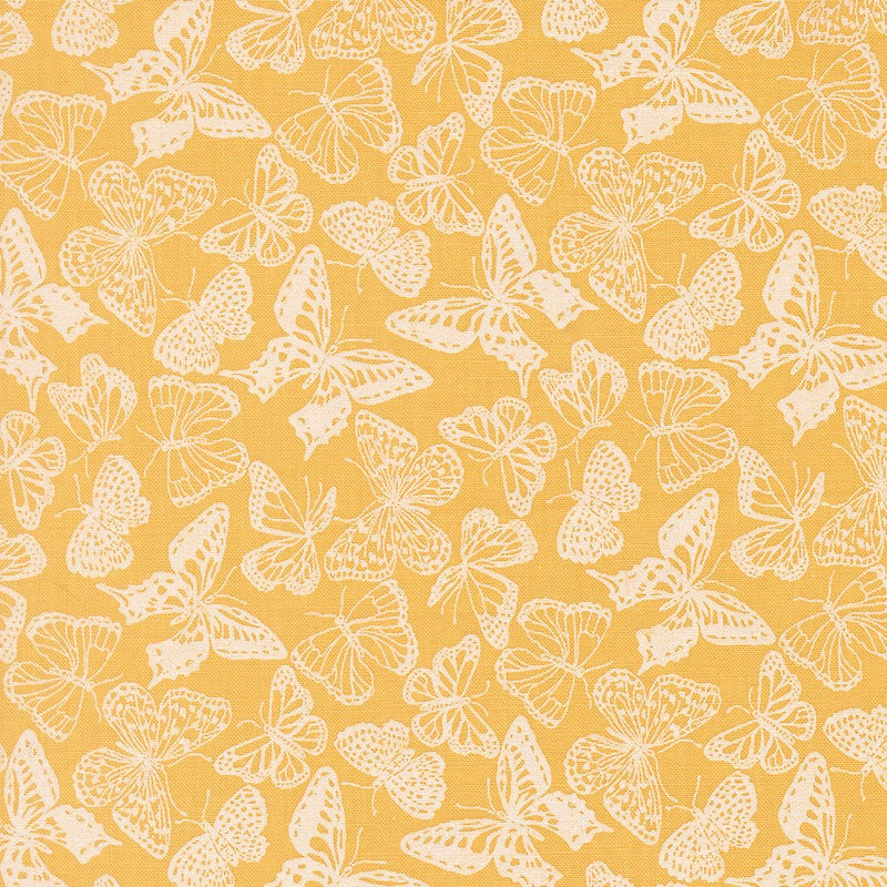 PRE - ORDER My Secret Garden by Stacy Lest Hsu - Sunflower 20984 32 - Half Yard - July 2026 - Modern Fabric Shoppe