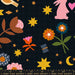 PRE - Order Mystic Fable by Alexia Marcella Abegg - RS 4144 16 Soft Black - Half Yard - March 2026 - Modern Fabric Shoppe