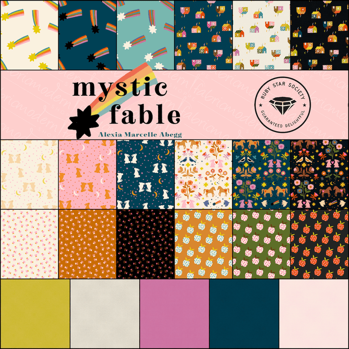 PRE - ORDER - Mystic Fable by Alexia Marcelle Abegg - Half Yard Bundle - March 2026 - Modern Fabric Shoppe