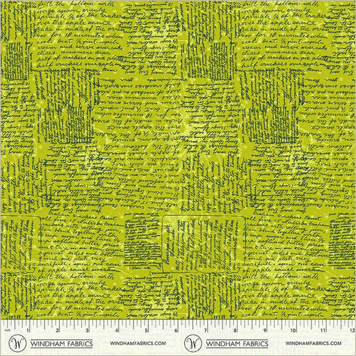 PRE - Order Natalie Barnes - Winding Road - Directions 55011 - 4 Grass Green - Half Yard - March 2026 - Modern Fabric Shoppe