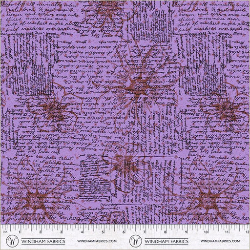 PRE - Order Natalie Barnes - Winding Road - Directions 55011 - 8 Lilac - Half Yard - March 2026 - Modern Fabric Shoppe