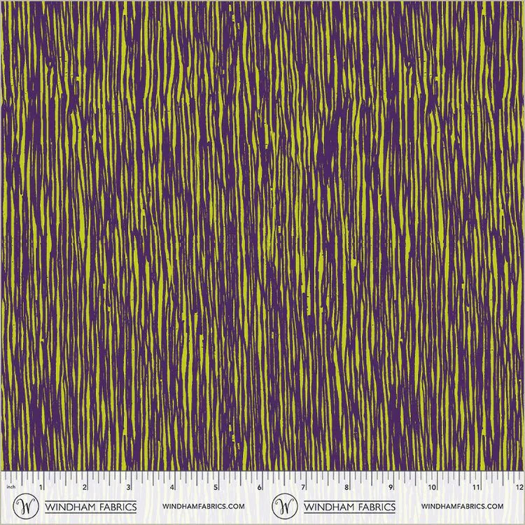 PRE - Order Natalie Barnes - Winding Road - Grasses 55013 - 9 Grape - Half Yard - March 2026 - Modern Fabric Shoppe