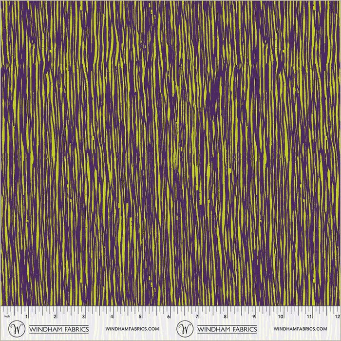 PRE - Order Natalie Barnes - Winding Road - Grasses 55013 - 9 Grape - Half Yard - March 2026 - Modern Fabric Shoppe