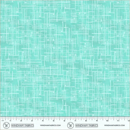 PRE - Order Natalie Barnes - Winding Road - Map 55014 - 10 Turquoise - Half Yard - March 2026 - Modern Fabric Shoppe