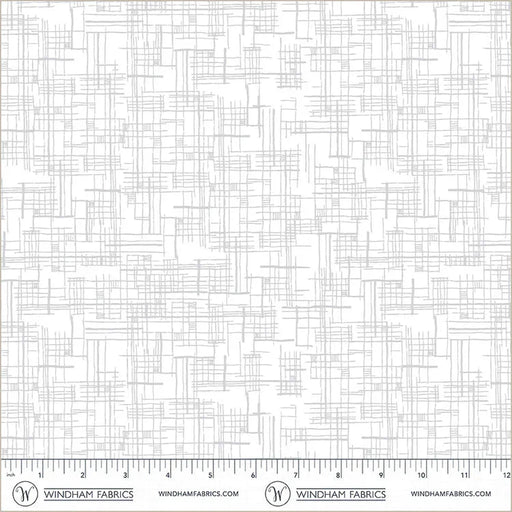 PRE - Order Natalie Barnes - Winding Road - Map 55014 - 11 White/Grey - Half Yard - March 2026 - Modern Fabric Shoppe