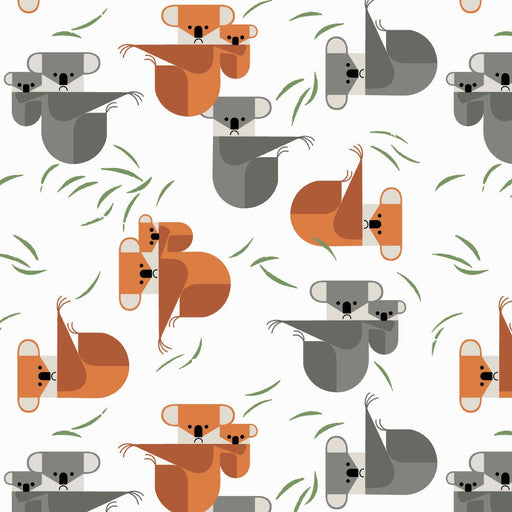 PRE - ORDER Nurture by Charlie Harper - Koala Koala Stagger CH - 401 Half Yard - July 2024 - Modern Fabric Shoppe
