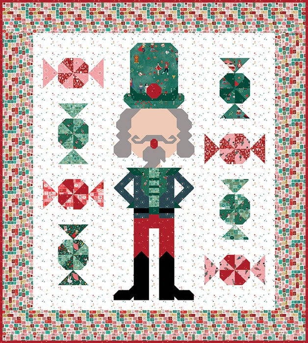 PRE - ORDER Nutcracker Sweet Quilt Kit featuring Nutcracker Tradition by Jennifer Long - May 2026 - Modern Fabric Shoppe