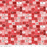 PRE - Order Nutcracker Tradition by Jennifer Long - Gifts Of Giving CD17675 - BERRY - Half Yard May 2026 - Modern Fabric Shoppe
