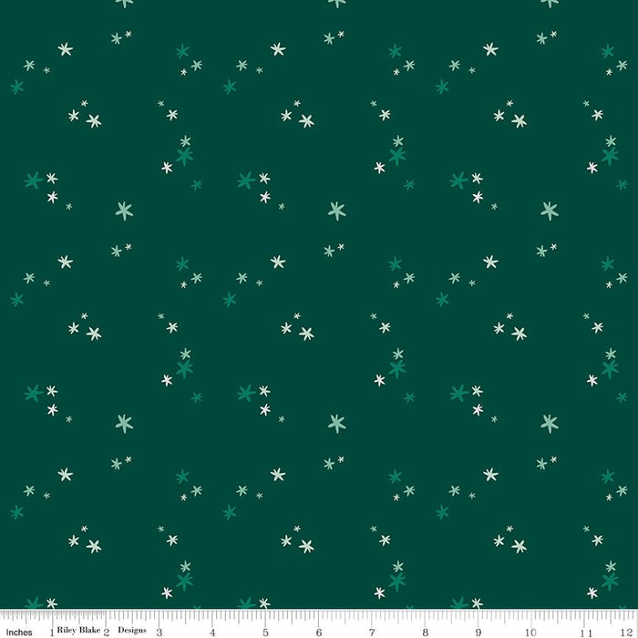 PRE - Order Nutcracker Tradition by Jennifer Long - Magic CD17676 - PINE - Half Yard May 2026 - Modern Fabric Shoppe