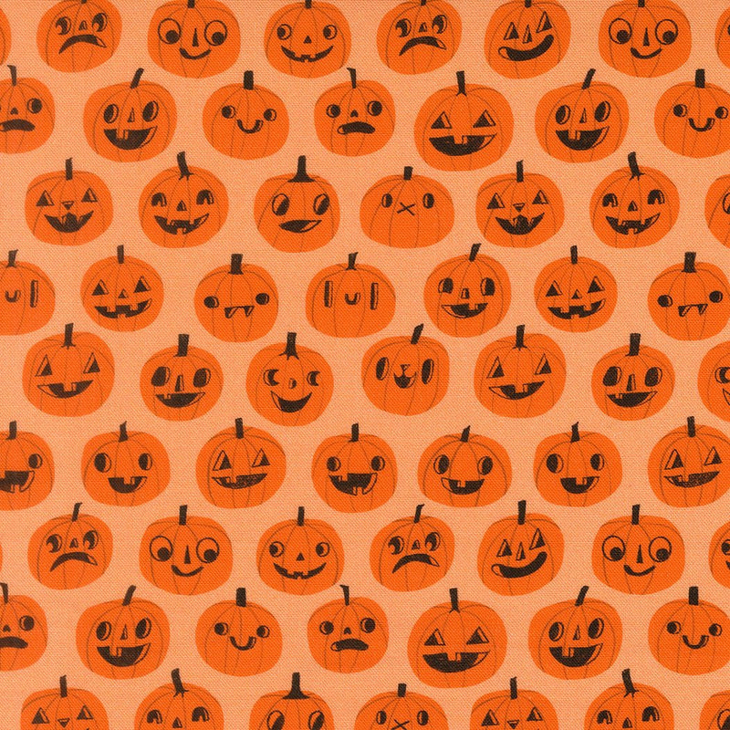 PRE-ORDER Only Treats by Lizzy House- Apricot 37154 20 - Half Yard- June 2027 - Modern Fabric Shoppe
