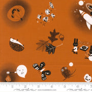 PRE-ORDER Only Treats by Lizzy House- Copper 37151 13- Half Yard- June 2027 - Modern Fabric Shoppe