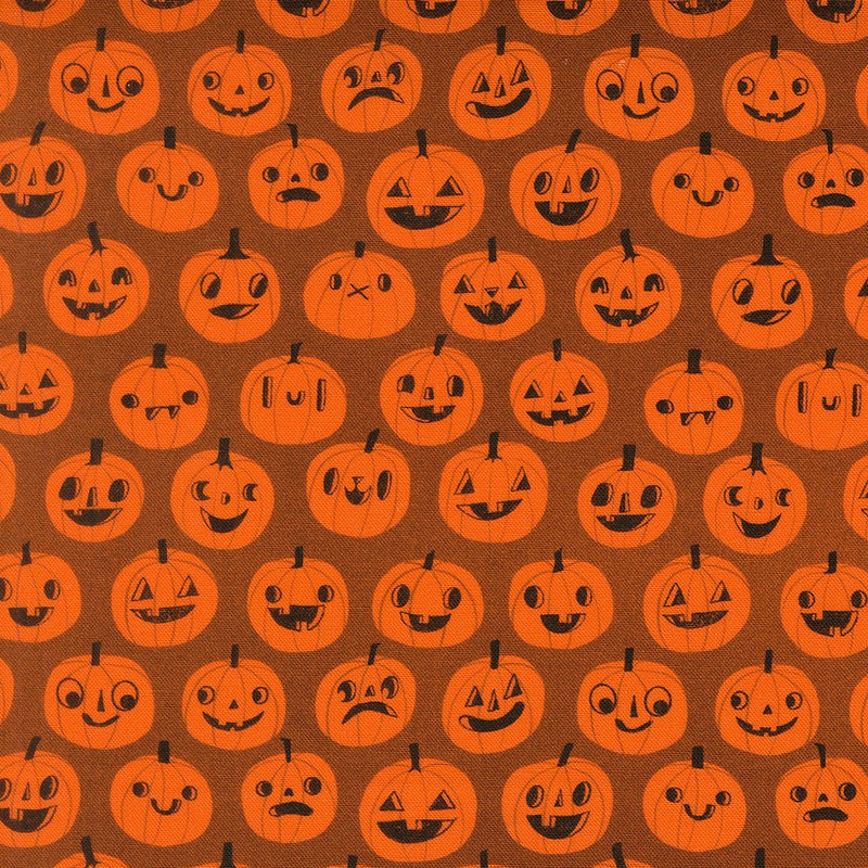 PRE-ORDER Only Treats by Lizzy House- Copper 37154 13 - Half Yard- June 2027 - Modern Fabric Shoppe