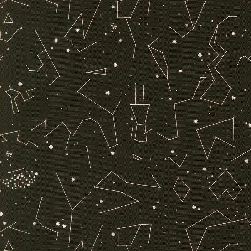 PRE-ORDER Only Treats by Lizzy House- Midnight 37156 21 - Half Yard- June 2027 - Modern Fabric Shoppe