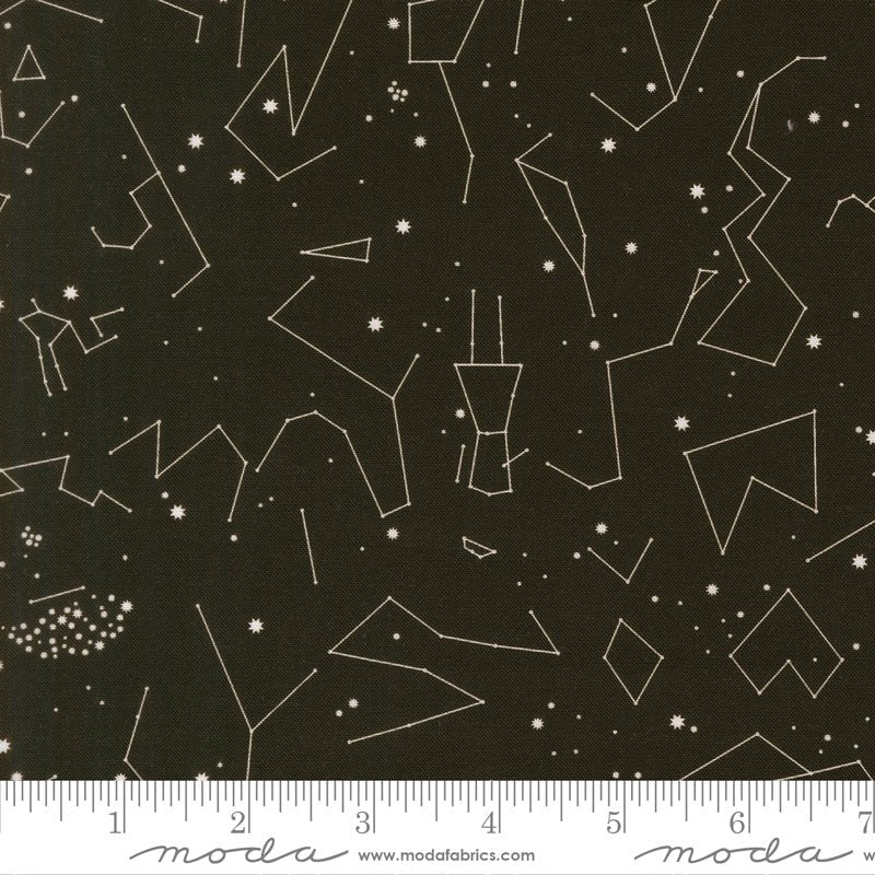 PRE-ORDER Only Treats by Lizzy House- Midnight 37156 21 - Half Yard- June 2027 - Modern Fabric Shoppe