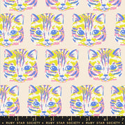 PRE-ORDER Oops All Cats by Sarah Watts- RS 2147 12 - Neon Pink- Half Yard- May 2027 - Modern Fabric Shoppe