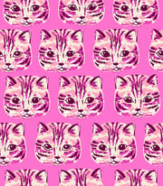PRE-ORDER Oops All Cats by Sarah Watts- RS 2147 16 - Lipstick- Half Yard- May 2027 - Modern Fabric Shoppe