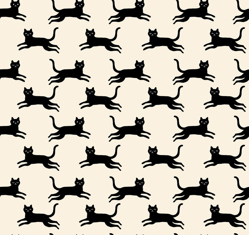 PRE-ORDER Oops All Cats by Sarah Watts- RS 2150 16 - Black- Half Yard- May 2027 - Modern Fabric Shoppe