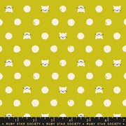 PRE-ORDER Oops All Cats by Sarah Watts- RS 2151 11 - Pistachio- Half Yard- May 2027 - Modern Fabric Shoppe
