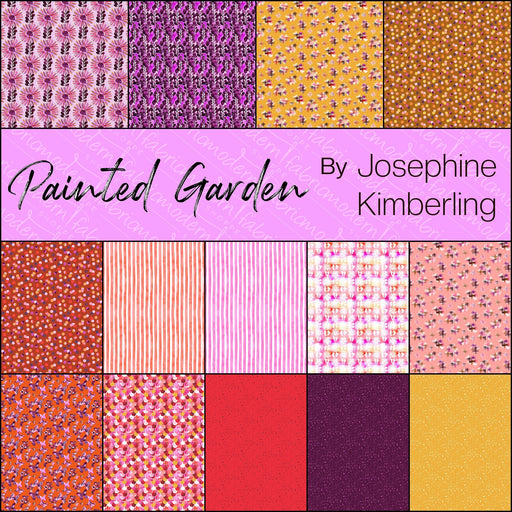 PRE - Order Painted Garden by Josephine Kimberling - Half Yard Bundle - June 2025 - Modern Fabric Shoppe