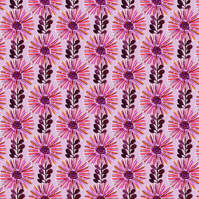 PRE - Order Painted Garden by Josephine Kimberling - Watercolor Daisy 91055 - 21 Pink - Half Yard - June 2025 - Modern Fabric Shoppe