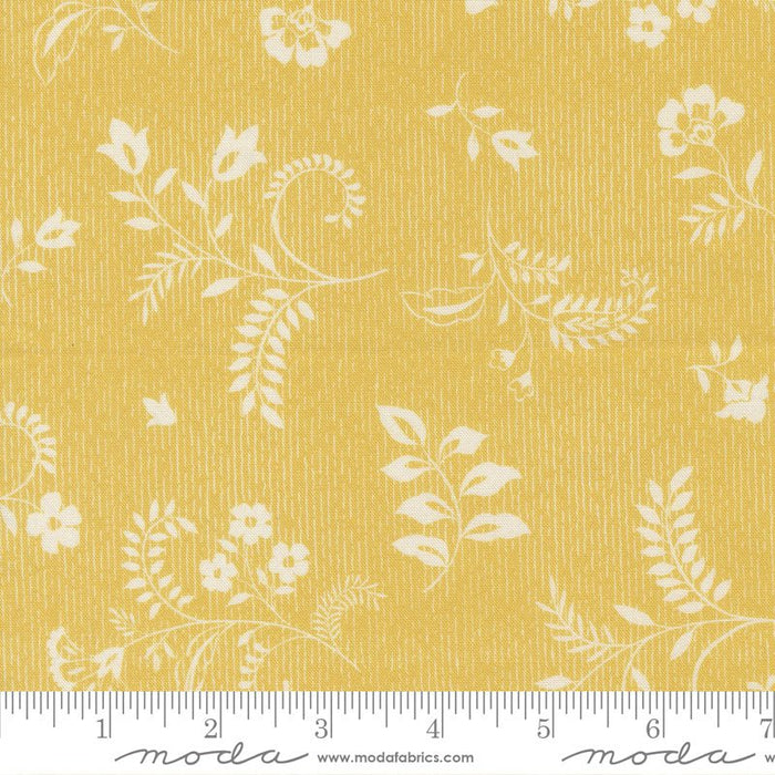 PRE - Order Parlor by Crystal Manning - Boho Flowers 11967 18 - Maize - Half Yard - September 2025 - Modern Fabric Shoppe