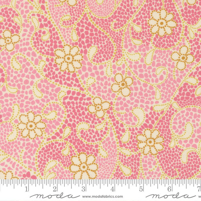 PRE - Order Parlor by Crystal Manning - Good Vibes Only 11962 11 - Cream - Half Yard - September 2025 - Modern Fabric Shoppe