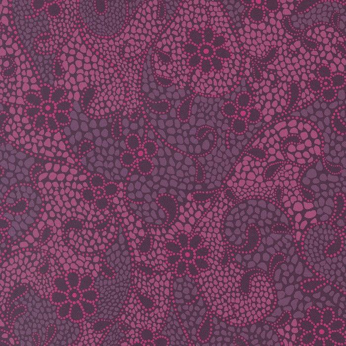 PRE - Order Parlor by Crystal Manning - Good Vibes Only 11962 26 - Plum - Half Yard - September 2025 - Modern Fabric Shoppe