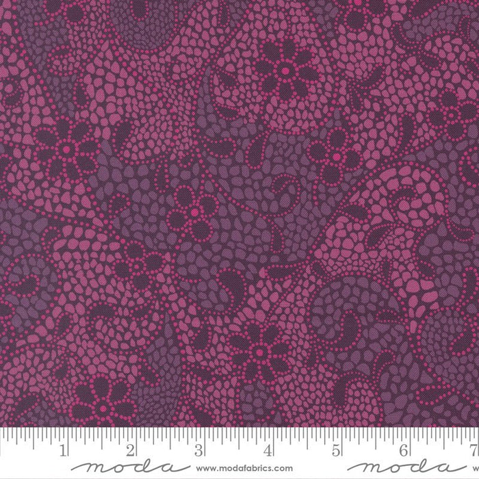 PRE - Order Parlor by Crystal Manning - Good Vibes Only 11962 26 - Plum - Half Yard - September 2025 - Modern Fabric Shoppe