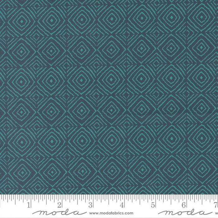 PRE - Order Parlor by Crystal Manning - Parlor Diamonds 11966 28 - Peacock - Half Yard - September 2025 - Modern Fabric Shoppe