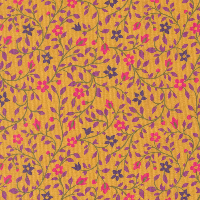 PRE - Order Parlor by Crystal Manning - Serenity 11965 19 - Dijon - Half Yard - September 2025 - Modern Fabric Shoppe