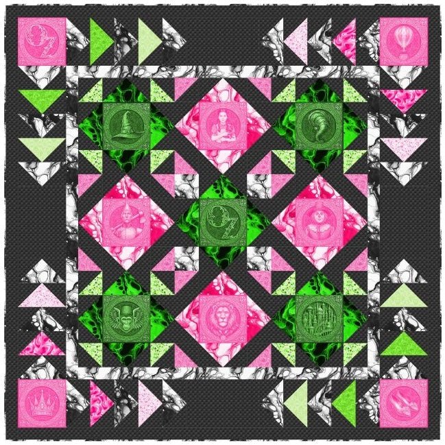 PRE - Order Patric Lose Studios - Ensorcelled Quilt Kit featuring Good Together II - December 2026 - Modern Fabric Shoppe