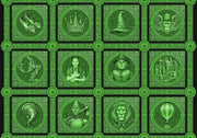 PRE - Order Patrick Lose Studios - Good Together II - Ozian 10860 - 76 Green - 30 Inch Panel - December 2026 - Modern Fabric Shoppe