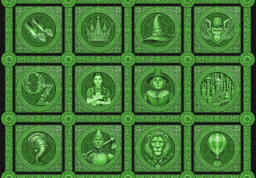 PRE - Order Patrick Lose Studios - Good Together II - Ozian 10860 - 76 Green - 30 Inch Panel - December 2026 - Modern Fabric Shoppe