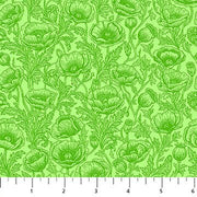 PRE - Order Patrick Lose Studios - Good Together II - Poppies 10862 - 73 Green - Half Yard - December 2026 - Modern Fabric Shoppe