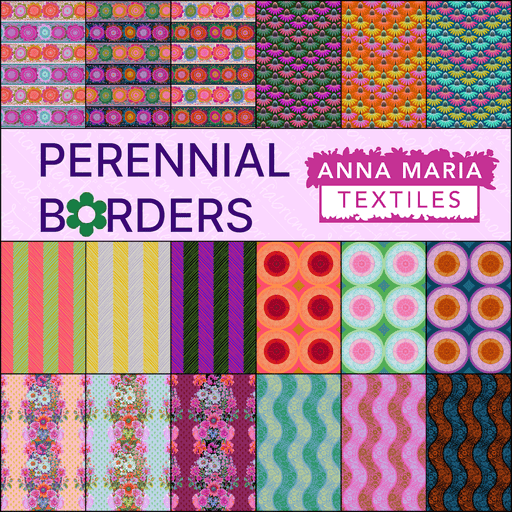 PRE - Order Perennial Borders by Anna Maria Horner - Half Yard Bundle - September 2025 - Modern Fabric Shoppe