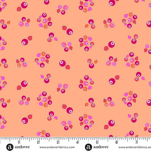 PRE - Order Perfect Day by Libs Elliott - Bleubs A - 10219 - O Orange - Half Yard - March 2026 - Modern Fabric Shoppe