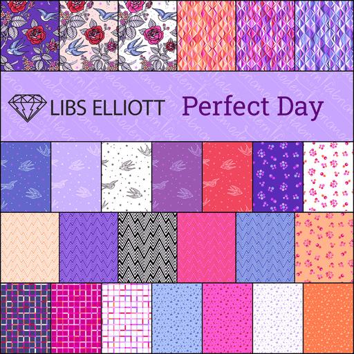 PRE - Order Perfect Day by Libs Elliott - Half Yard Bundle - March 2026 - Modern Fabric Shoppe