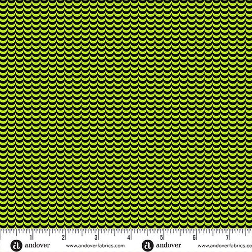 PRE - Order Phantasm by Libs Elliott - Drape A - 1523 - G Venom - Half Yard - July 2025 - Modern Fabric Shoppe