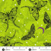 PRE - Order Phantasm by Libs Elliott - Mystic Moths A - 1516 - G Venom - Half Yard - July 2025 - Modern Fabric Shoppe
