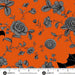 PRE - Order Phantasm by Libs Elliott - Night Garden A - 1517 - O Flame - Half Yard - July 2025 - Modern Fabric Shoppe