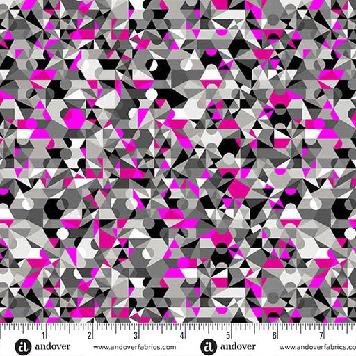 PRE - Order Phantasm by Libs Elliott - Scream A - 1521 - E Storm - Half Yard - July 2025 - Modern Fabric Shoppe