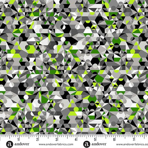PRE - Order Phantasm by Libs Elliott - Scream A - 1521 - G Venom - Half Yard - July 2025 - Modern Fabric Shoppe