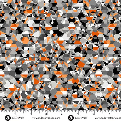 PRE - Order Phantasm by Libs Elliott - Scream A - 1521 - O Flame - Half Yard - July 2025 - Modern Fabric Shoppe
