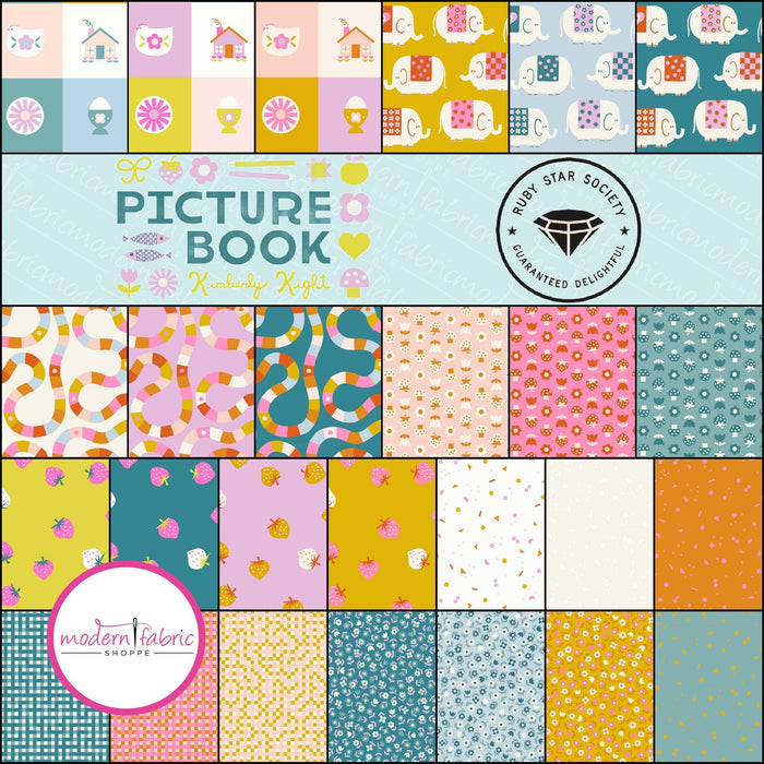 PRE-ORDER- Picture Book- Kimberly Kight- Half Yard Bundle- June 2024 - Modern Fabric Shoppe