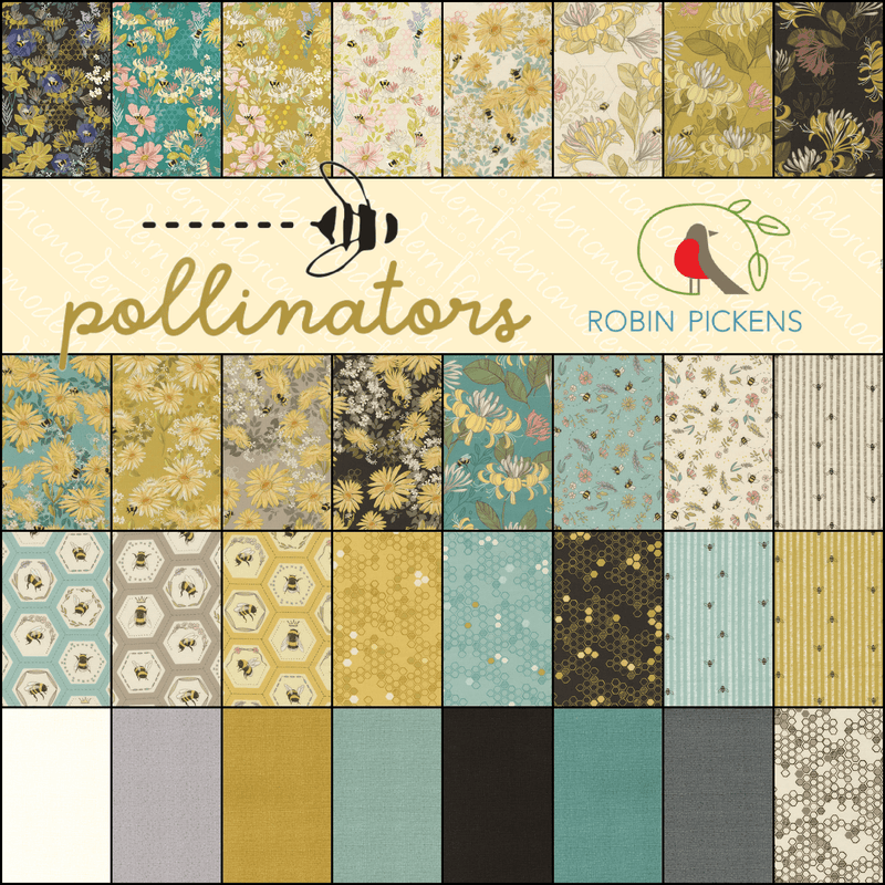 PRE - ORDER Pollinator by Robin Pickens - Fat Quarter Bundle - December 2026 - Modern Fabric Shoppe