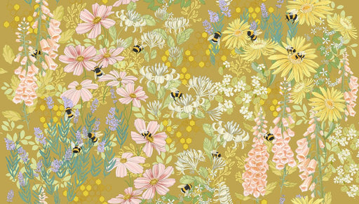 PRE - Order Pollinators by Robin Pickens - Golden 48810 14 - Half Yard - December 2026 - Modern Fabric Shoppe